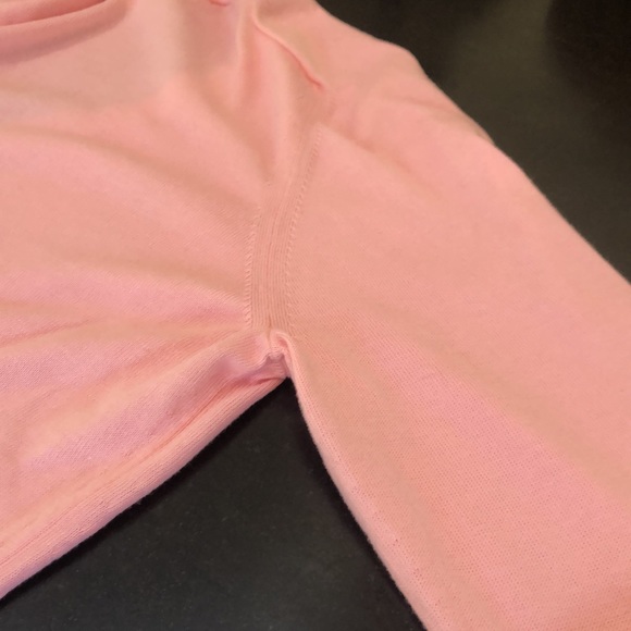 J.Crew V-Neck Sweater - Light Pink - Medium (Style 72576) - Picture 9 of 10